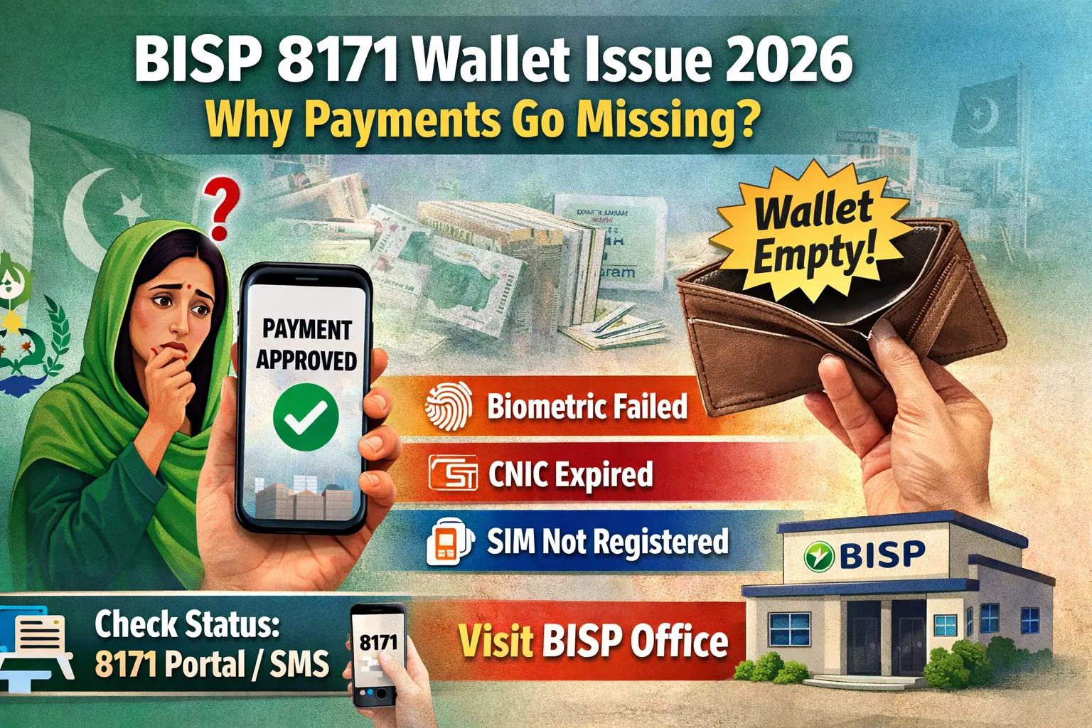 BISP 8171 wallet issue explained