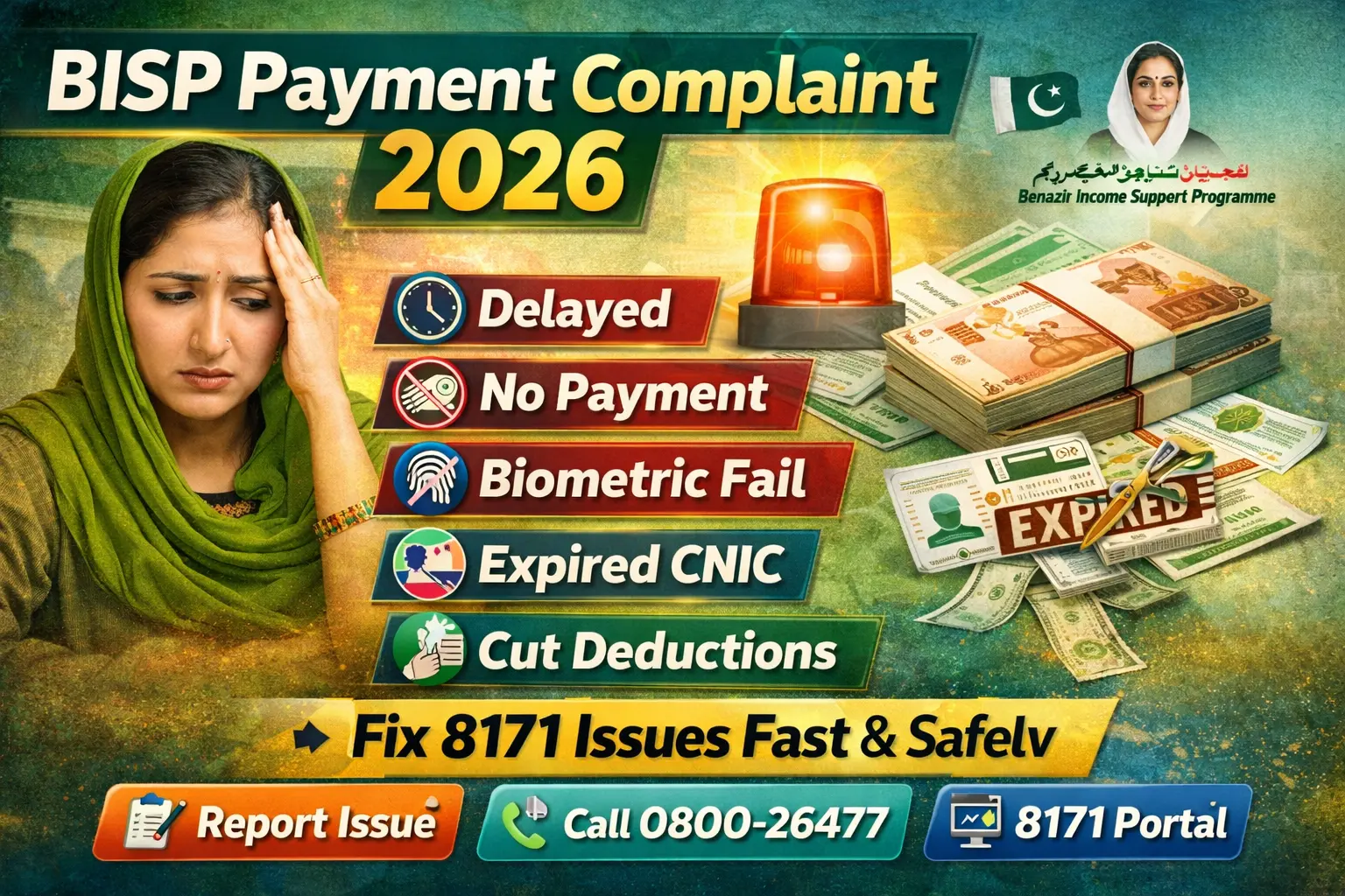 BISP payment complaint guide
