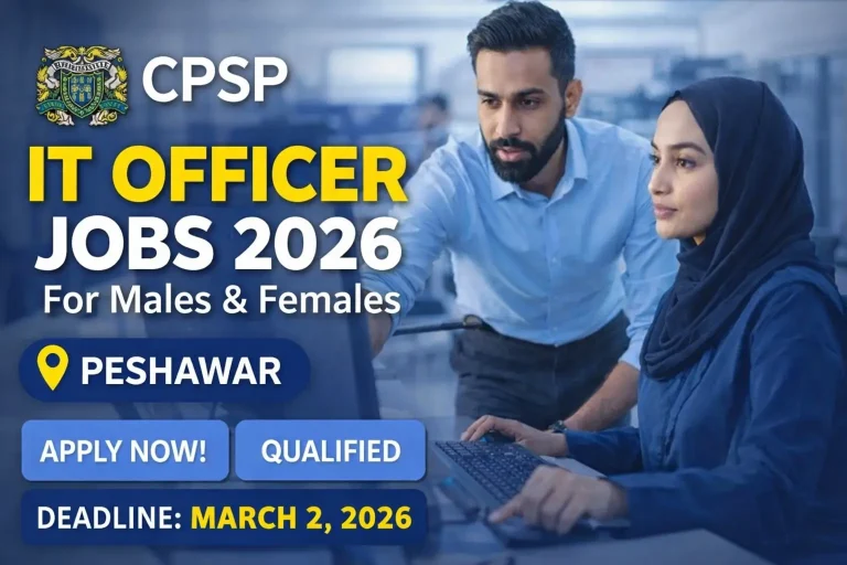 CPSP IT officer jobs 2026 promotion