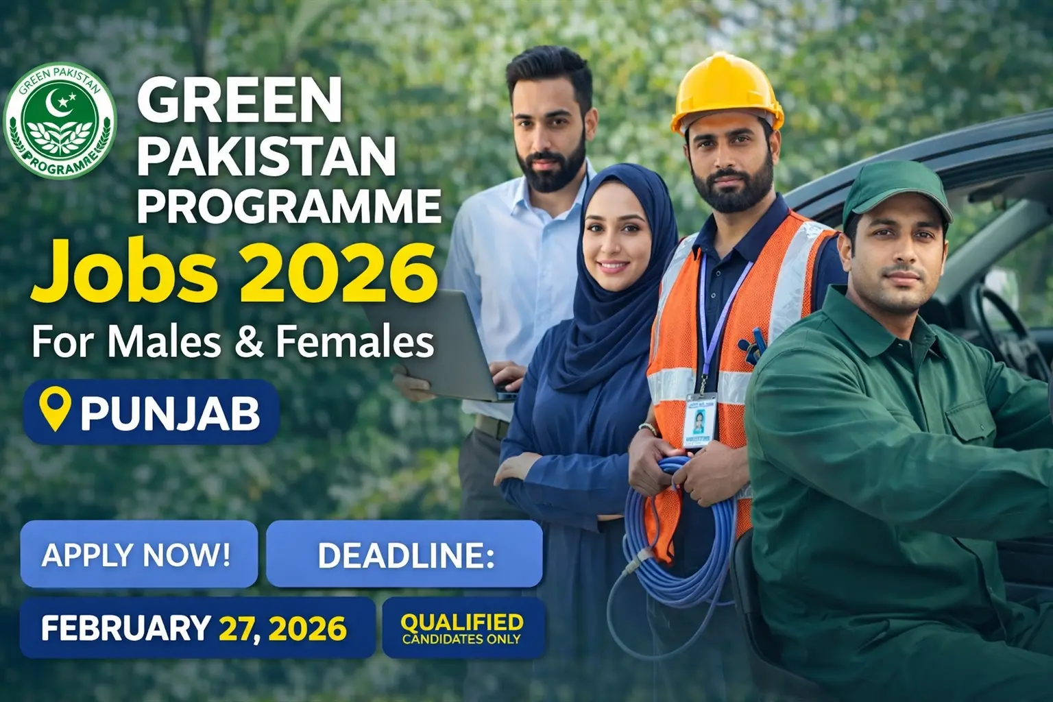 Green Pakistan Programme Jobs