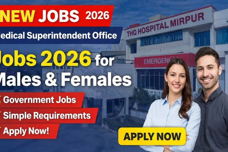 Medical Superintendent Office Jobs