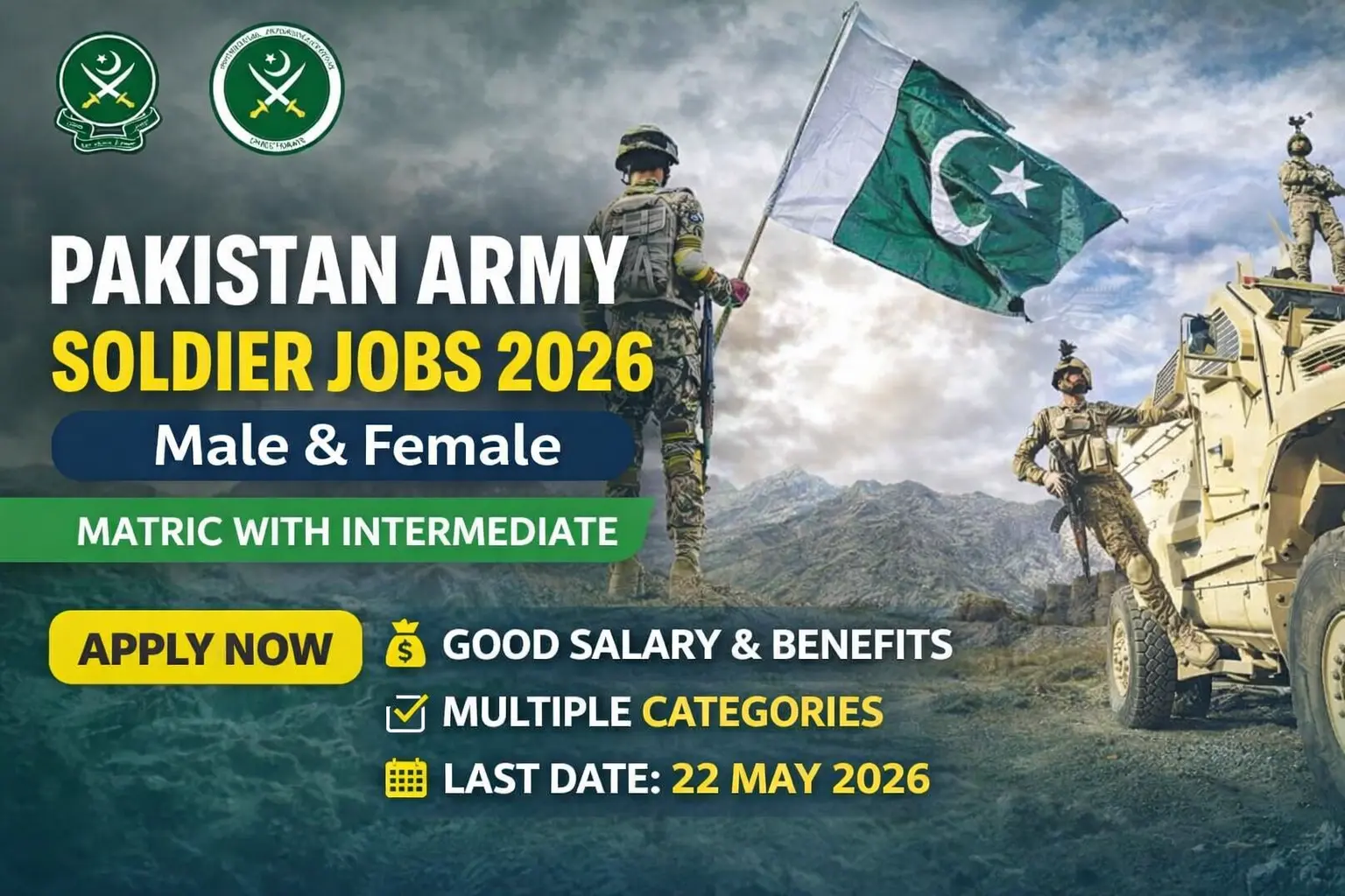 Pakistan Army Soldier jobs