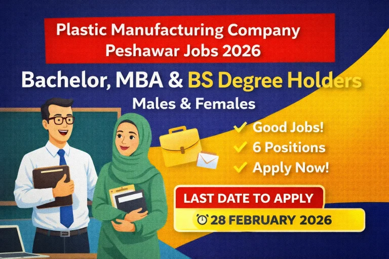 Plastic manufacturing jobs in Peshawar