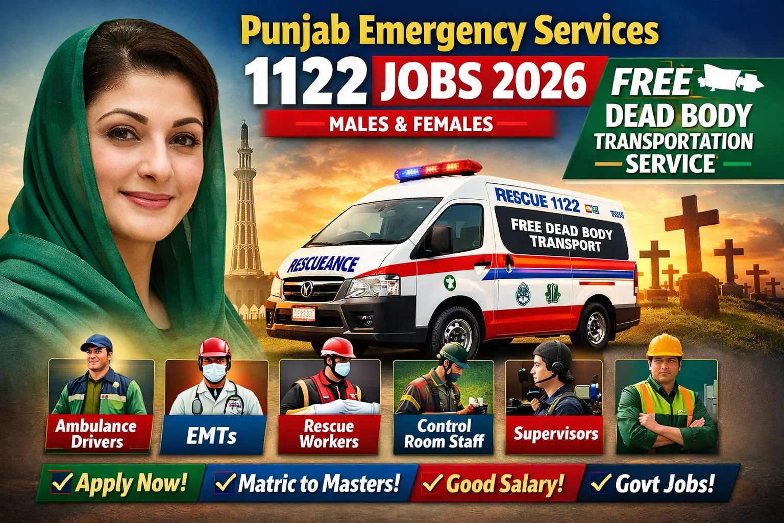Punjab Emergency Services job openings 2026