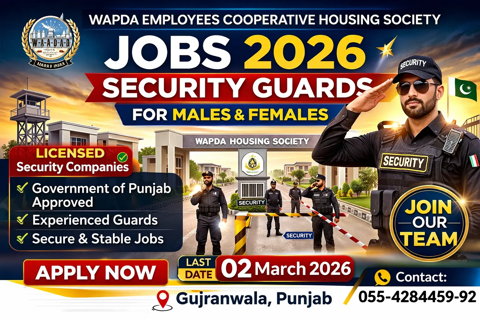 Wapda Employees Cooperative Housing Society Jobs