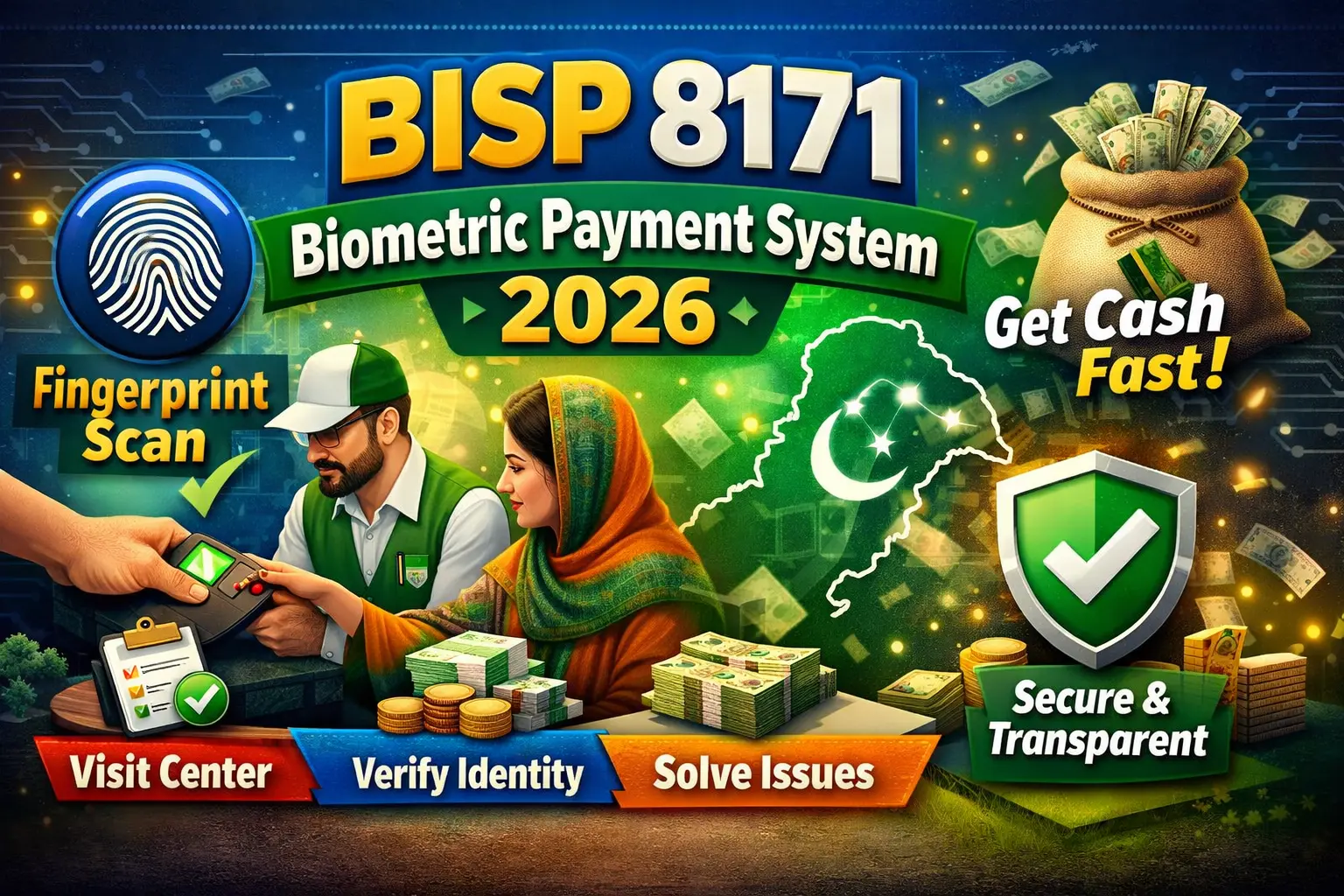 BISP 8171 Biometric Payment