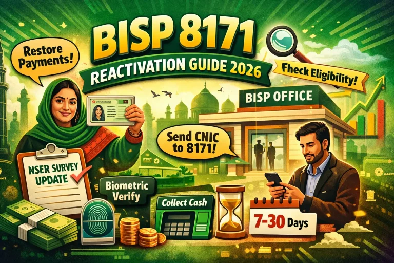 BISP 8171 Installment Reactivation