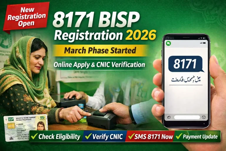 BISP 8171 registration campaign 2026