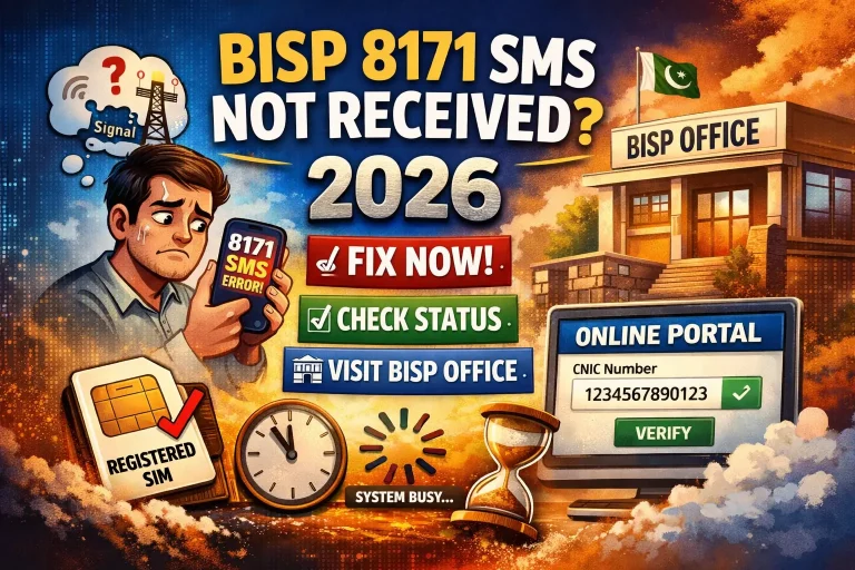 8171 SMS Not Working