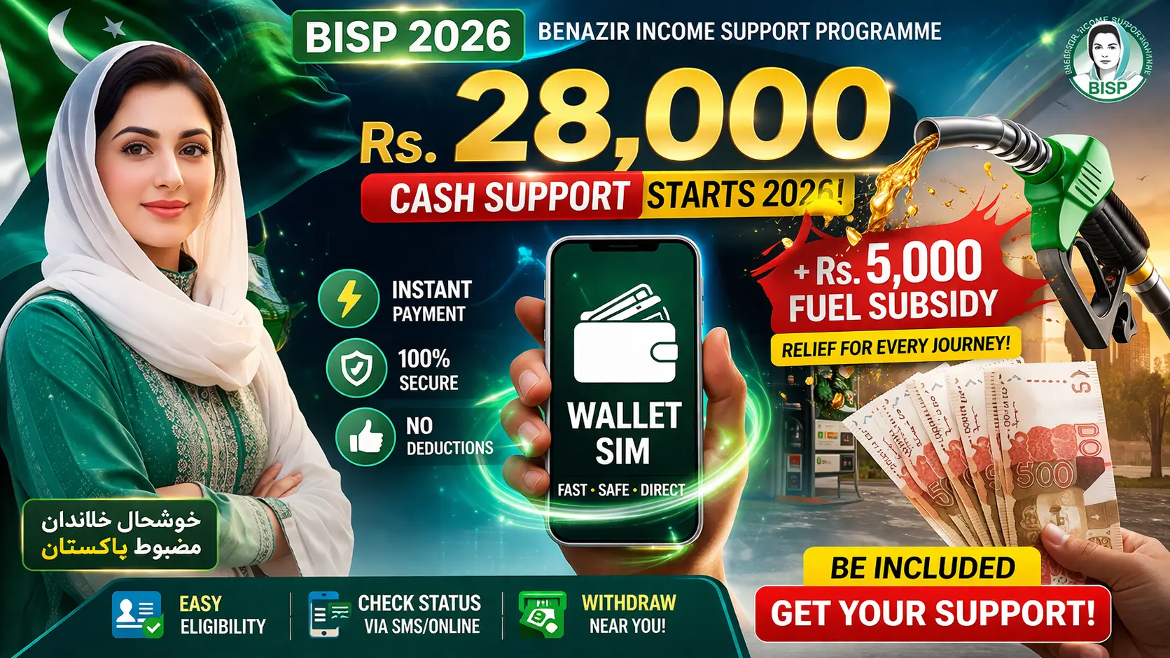BISP 28000 Payment