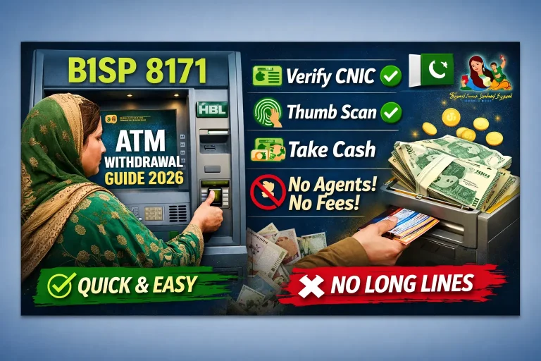 BISP 8171 ATM Withdrawal Method