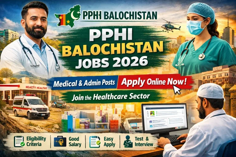 PPHI Balochistan Jobs