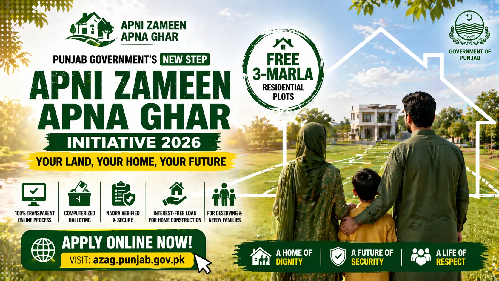 Punjab Government Free Plot