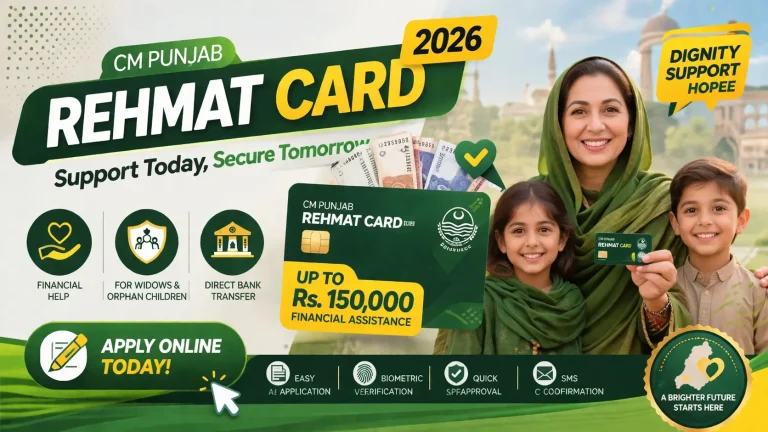 CM Punjab Rehmat Card