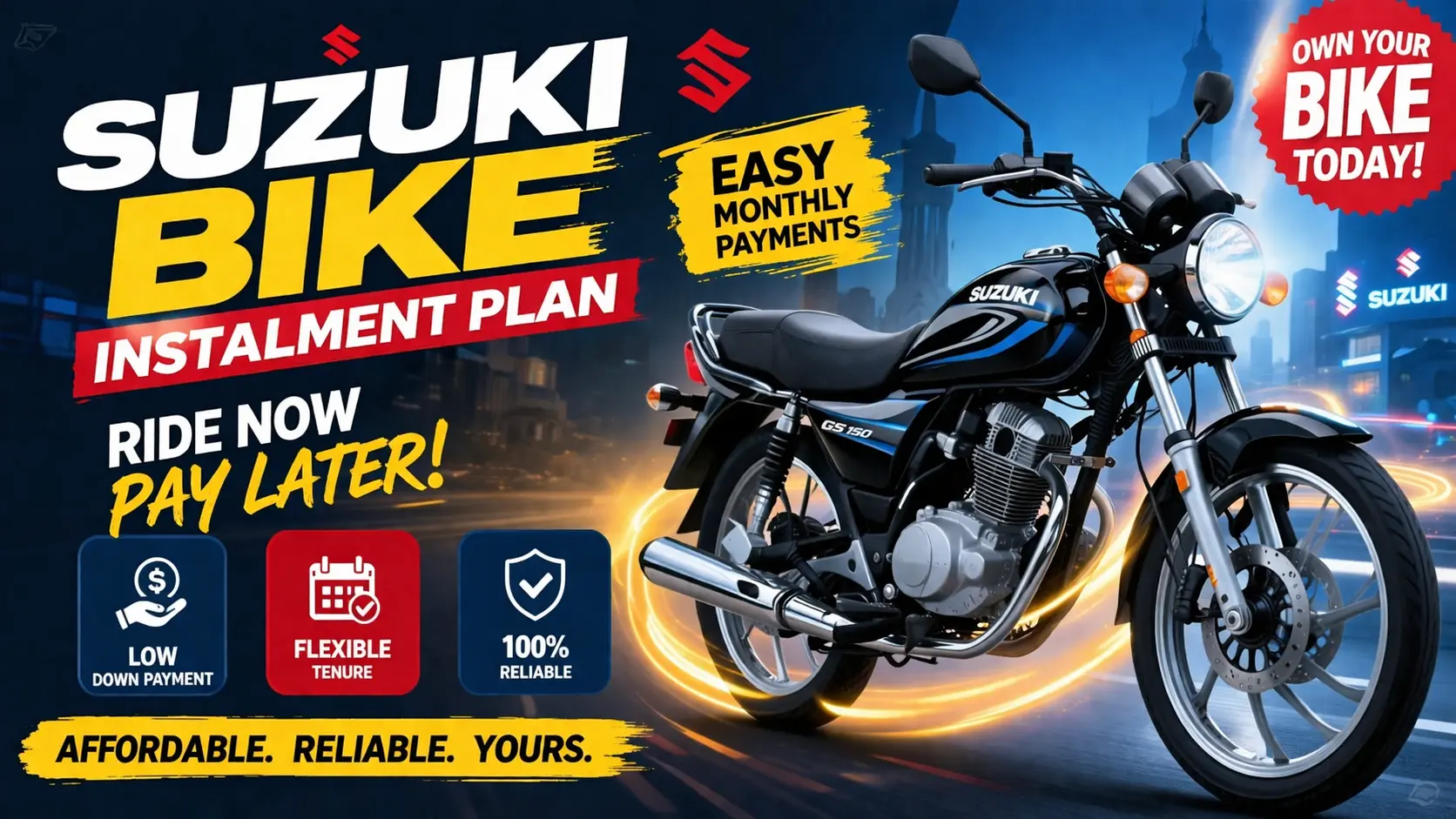Suzuki Bike Installment