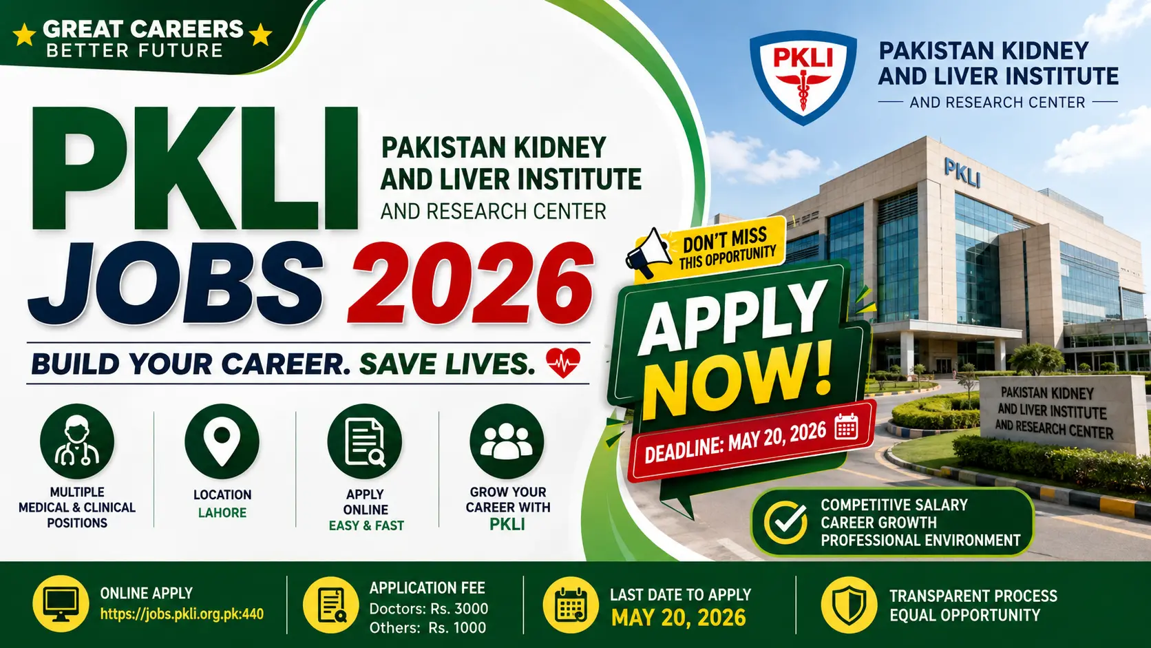 Great careers, better future in healthcare