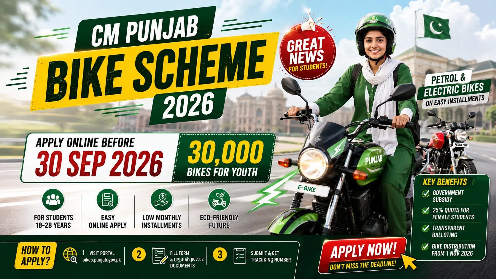 Punjab Government Bike