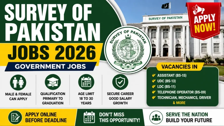 Survey of Pakistan job opportunities